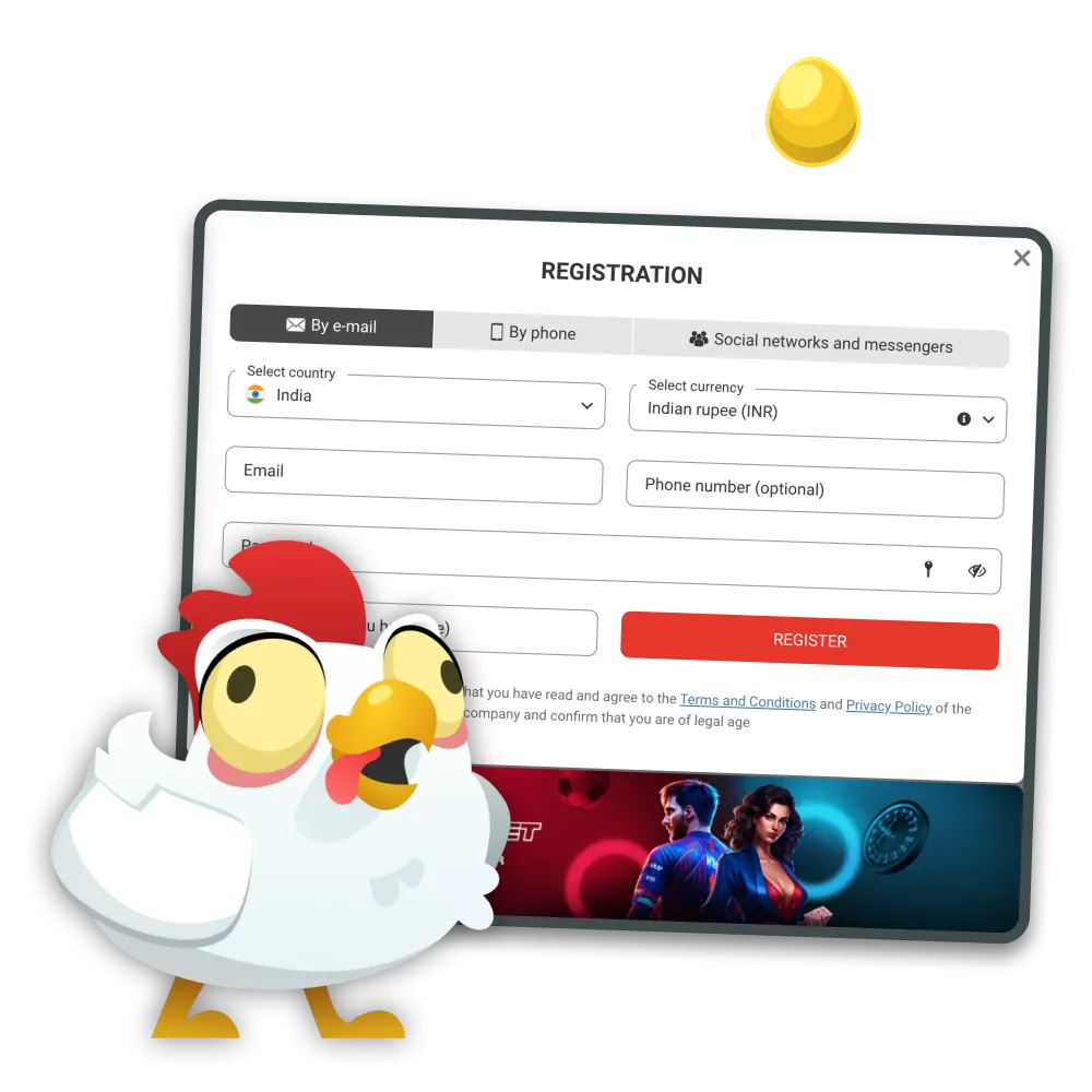 Find out how to register, login, and verify an account in the Chicken Road game.