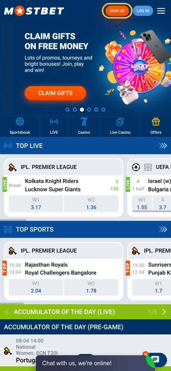 Start registration for Chicken Road by opening the official casino website and tapping the “Register” button.