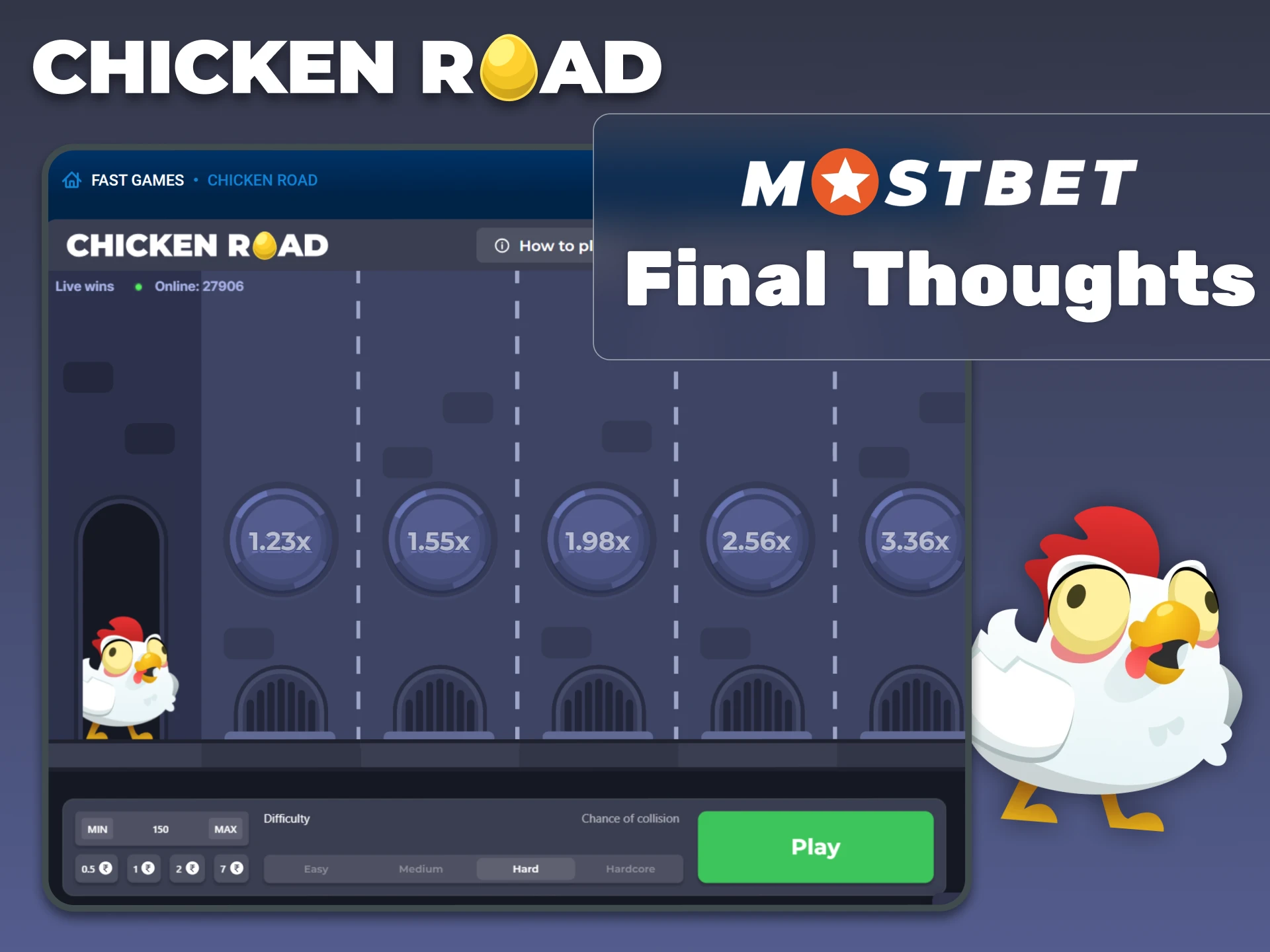 Mostbet is a great place for fans of the Chicken Road.
