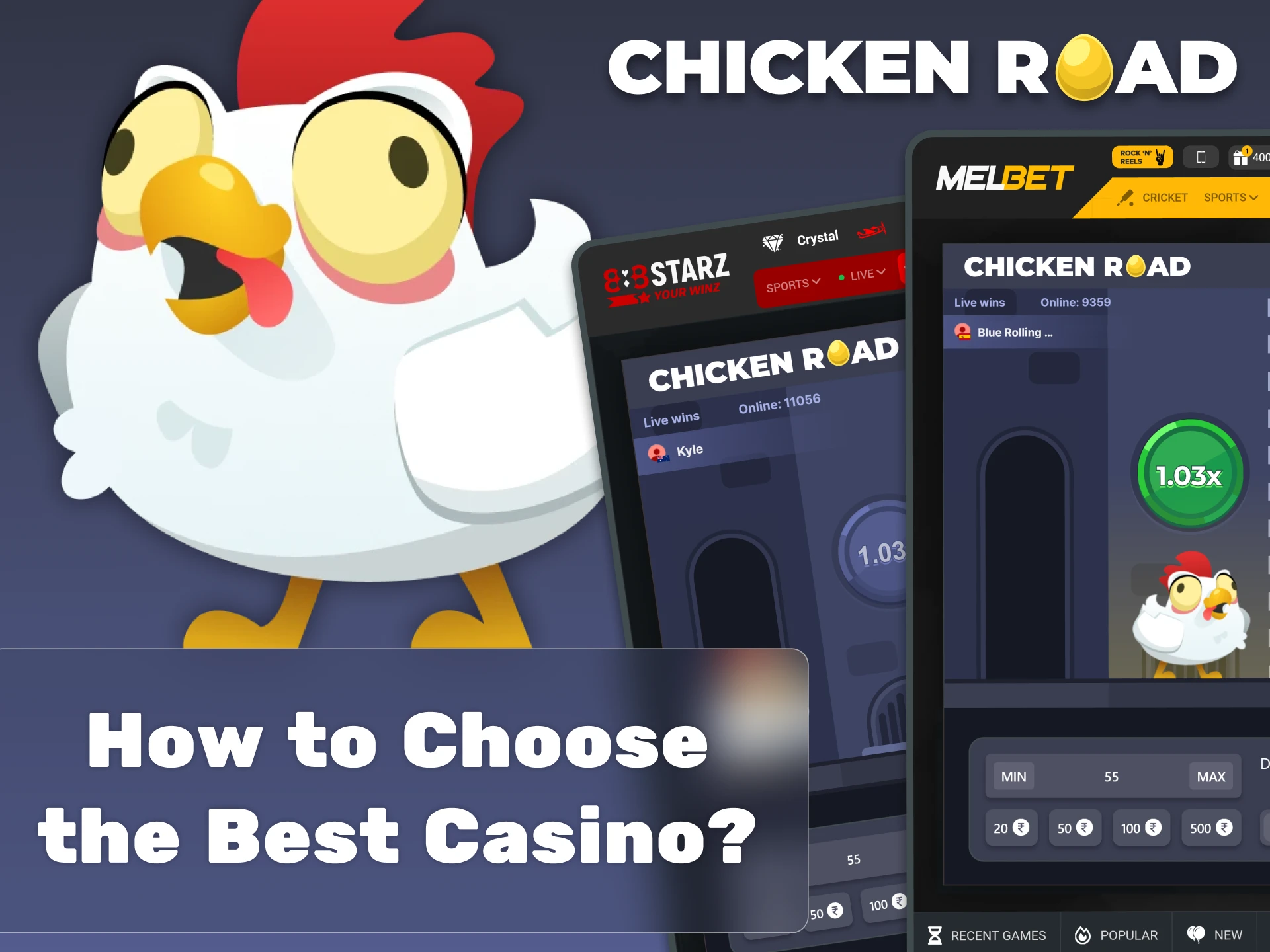 Find out how to choose a reputable online casino for Chicken Road.