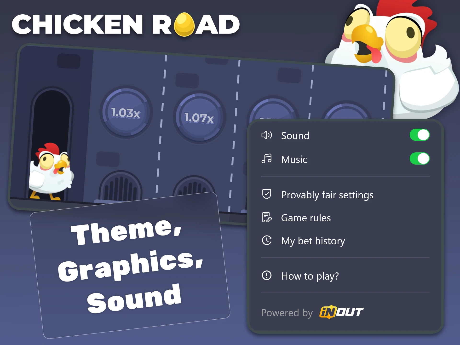 Chicken Road features stylish graphics and engaging sound effects that make the gameplay more enjoyable.