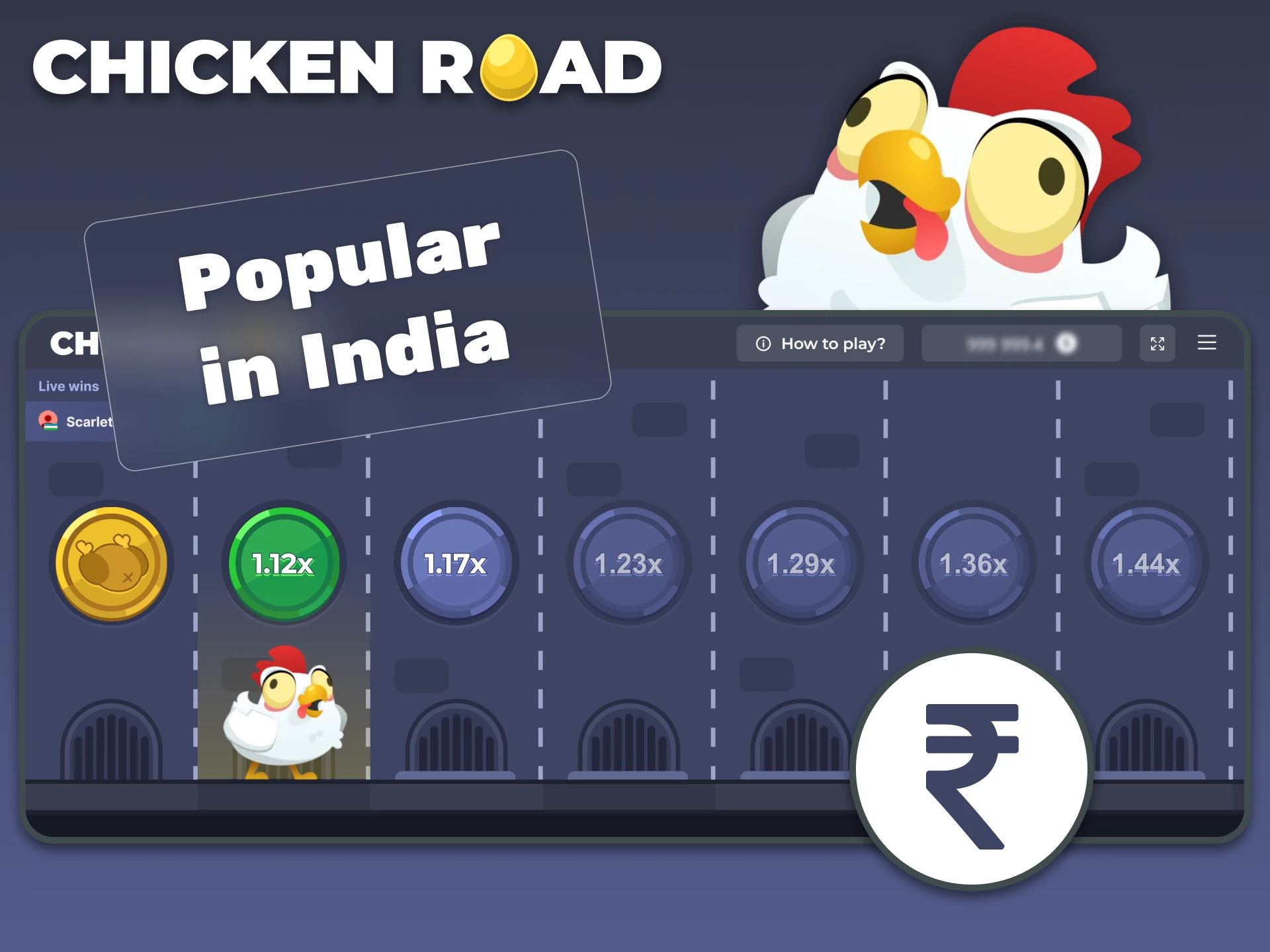 Chicken Road has become increasingly popular among players in India.